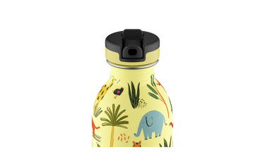 Fľaše 24Bottles Urban Bottle 250ml Jungle Friends Rôznofarebný | UB_025_2057, 2