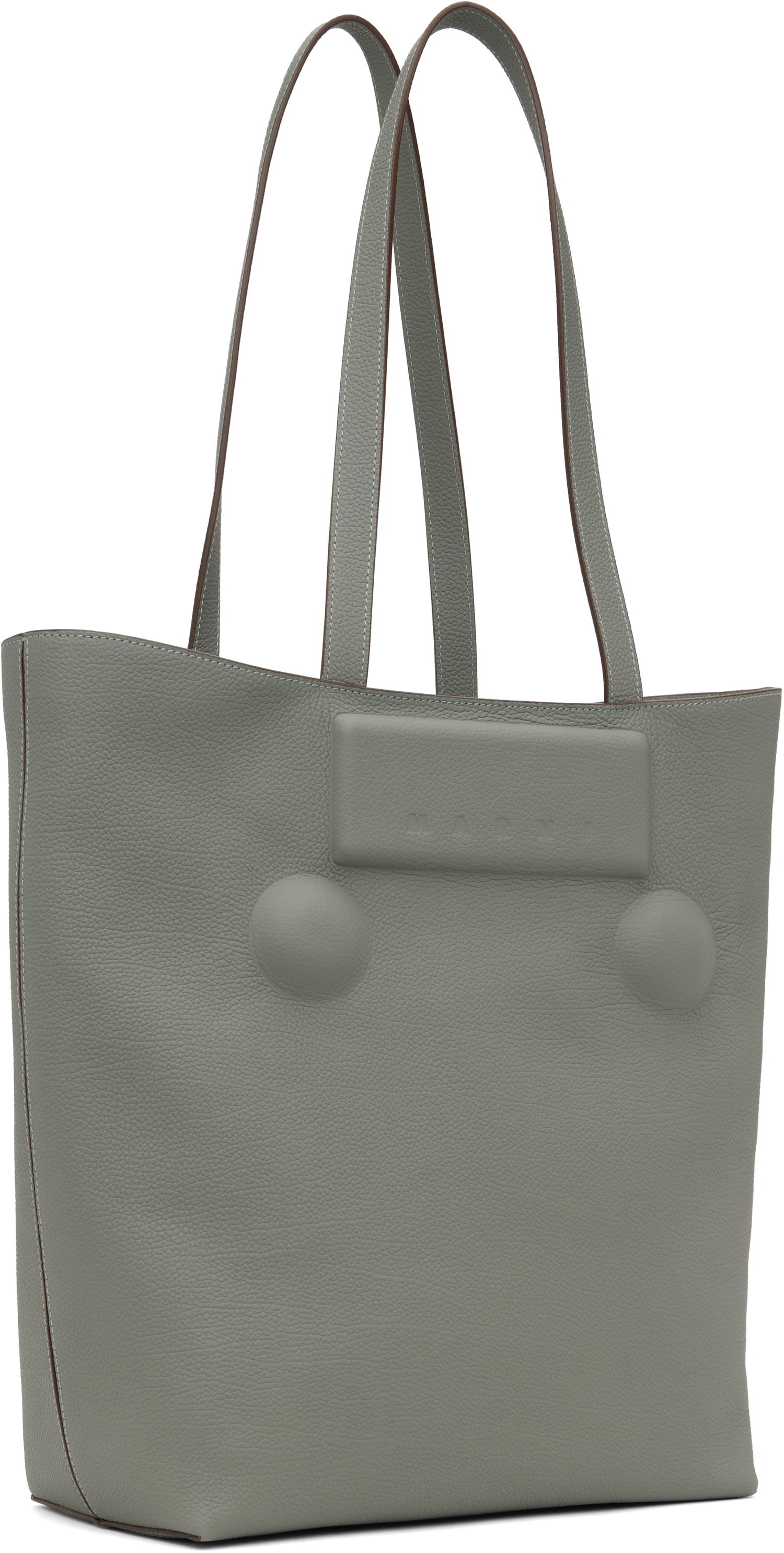 Tote bag Marni Marni Shopper Medium Tote Šedá | SHMP0142U0 P8185, 1