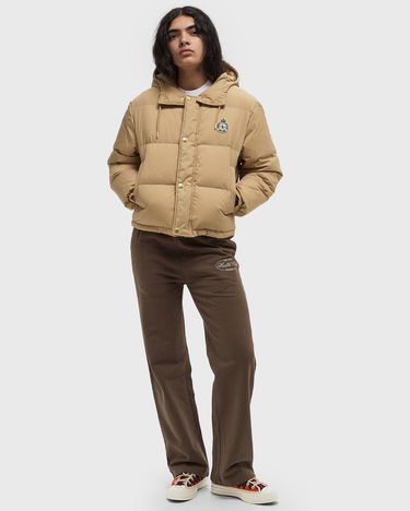Prešívaná bunda Sporty & Rich Crown Logo Hooded Puffer Jacket Béžová | OW020500202BE01, 1
