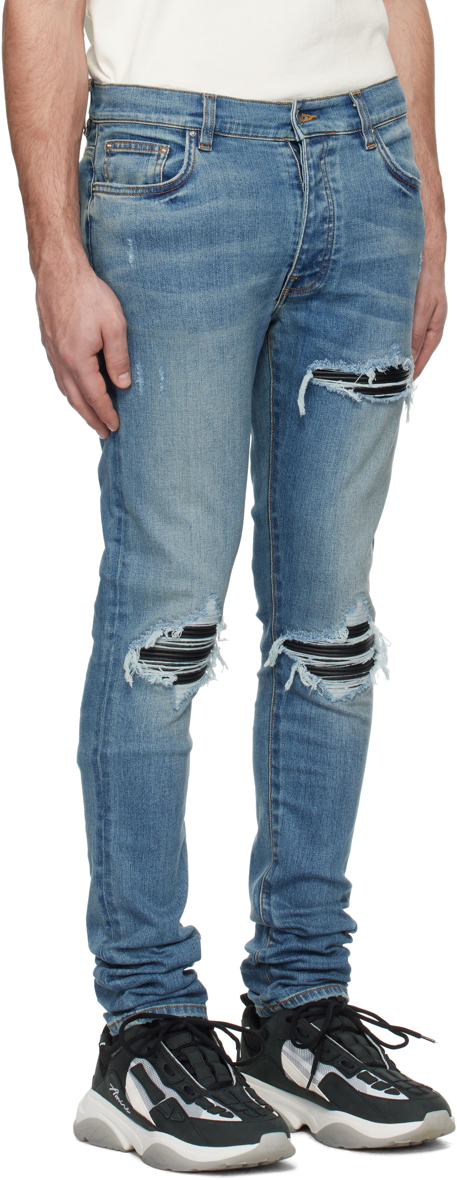 Džínsy AMIRI Black MX1 Jeans Čierna | PXMD001, 1
