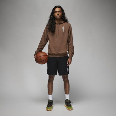 Mikina Jordan Jordan Dri-FIT Zion Hoodie Hnedá | DV5625-244, 2