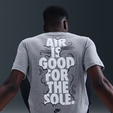 Tričko Nike Sportswear T-Shirt Šedá | IM1441-063, 4