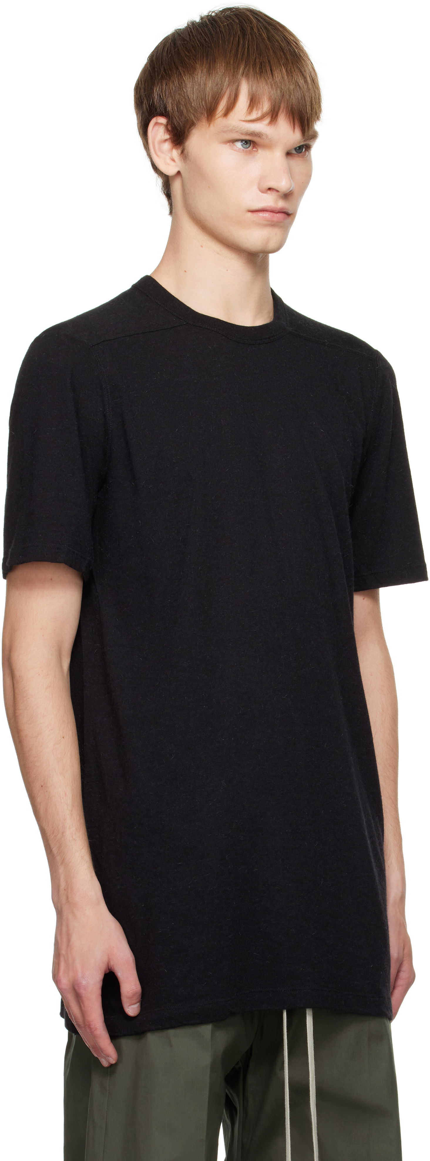 Tričko Rick Owens Rick Owens Concordians Level T-Shirt Čierna | RU02E1264 JR, 1