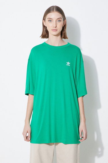 Tričko adidas Originals Oversized T-shirt Zelené | IR8063, 0