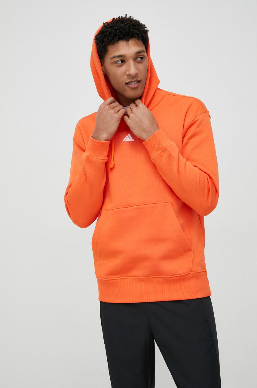 Mikina adidas Performance Hoodie Oranžová | HK2828, 0