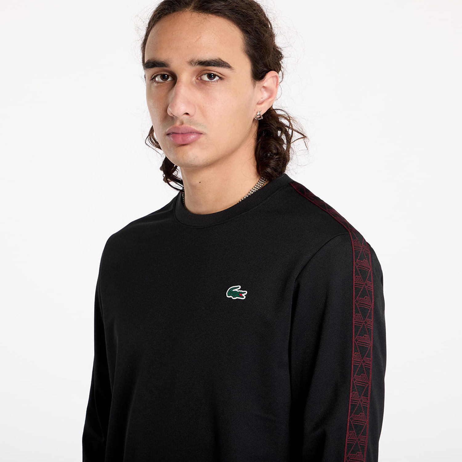 Mikina Lacoste Sweatshirt Sweatshirts Black L Čierna | SH2645 031, 1