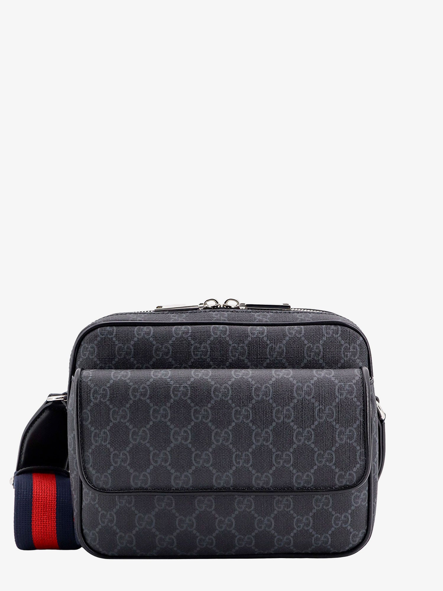 Ľadvinka Gucci Gucci GG Messenger Bag Čierna | 795479FADJA1042, 0