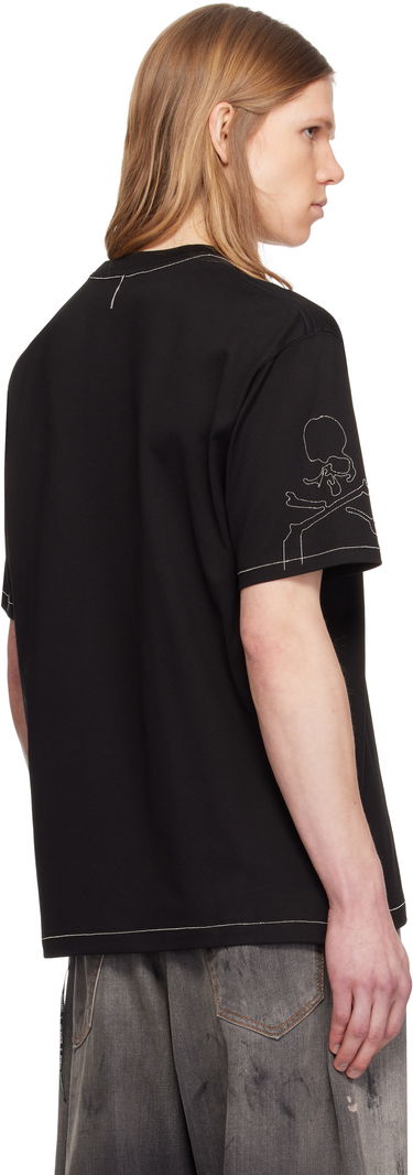 Tričko Mastermind WORLD Mastermind World Ball Chain T-Shirt Čierna | MW25S14-TS057-021, 2