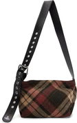 Maxime Small Plaid Bag with Adjustable Eyelet Strap