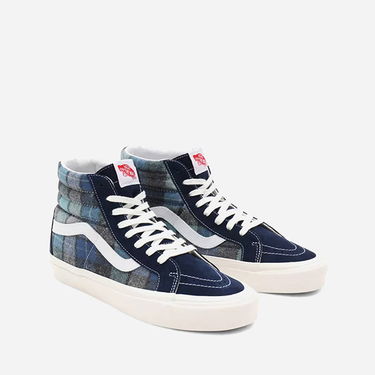 Tenisky a topánky Vans Pendleton® UA SK8-Hi 38 DX Modrá | VN0A38GF9GS, 3