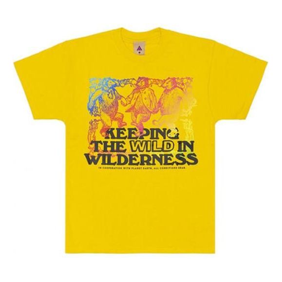 Tričko Nike ACG ACG Keeping The Wild In Wilderness Graphic T-Shirt Žltá | CV7550-709, 0