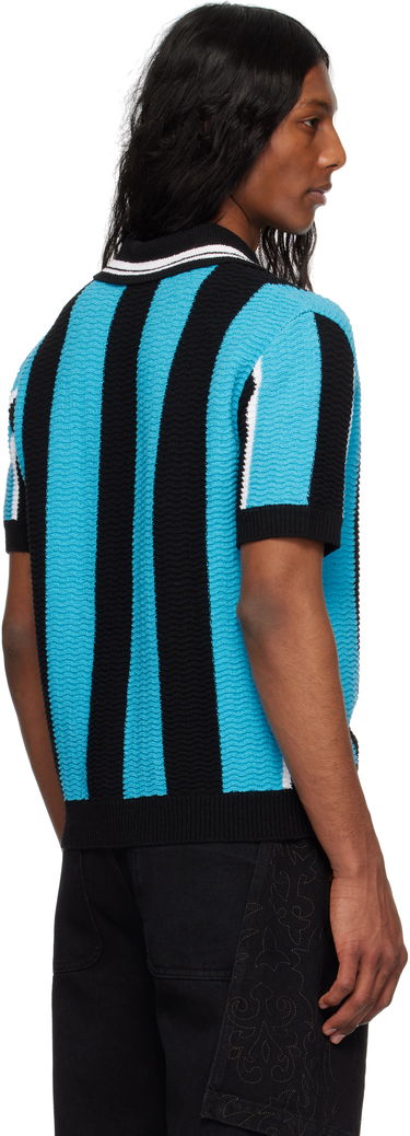 Polo tričko Andersson Bell Andersson Bell Stripe Soccer Polo Sweater Modrá | atb1325m, 2