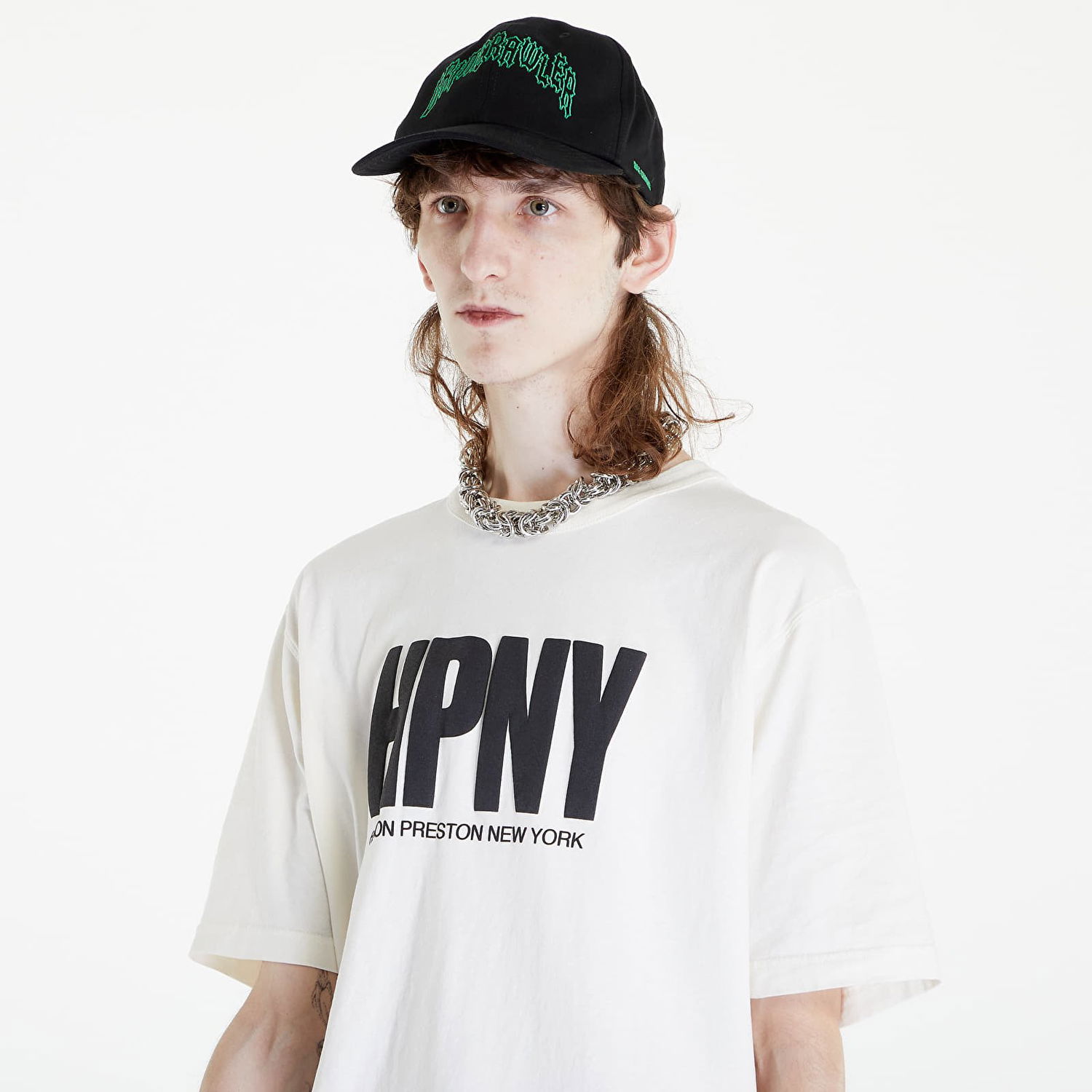 Tričko HERON PRESTON Reg HPNY Short Sleeve Tee Biela | HMAA032C99JER0050110, 1