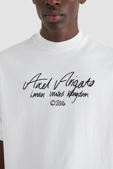Tričko AXEL ARIGATO Essential T-Shirt Biela | A2223002, 5