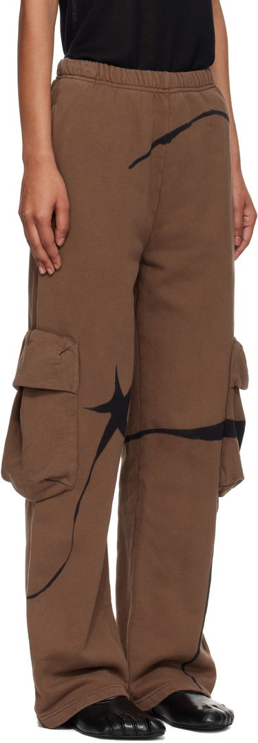 Tepláky Collina Strada Collina Strada Deadstock Cotton Cargo Sweatpants Žltá | XX6014, 4