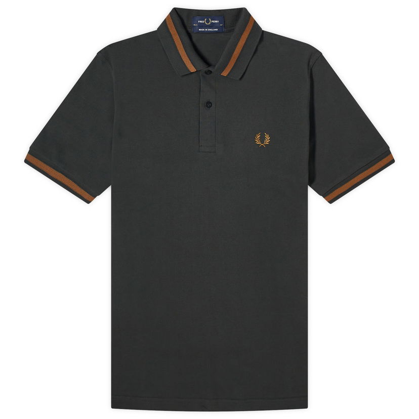 Polo tričko Fred Perry Original Single Tipped Čierna | M2-V47