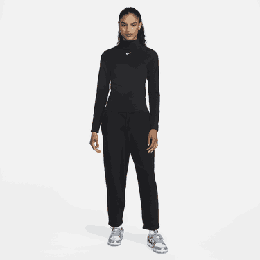 Tepláky Nike Phoenix Fleece Curve Pant Čierna | DQ5678-010, 1