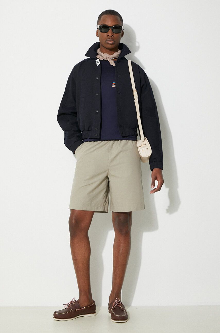 Šortky Fred Perry Wide Leg Poplin Shorts Béžová | S7173.U54, 1