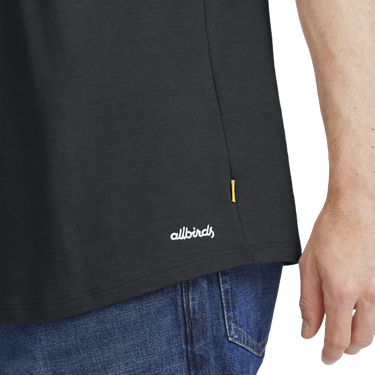 Tričko Allbirds Merino Pocket Tee, Size Small Čierna | A11499M, 3