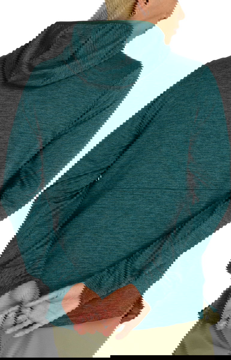 Mikina New Balance Heat Grid Full Zip Hoodie Zelené | mj43206-nus, 1