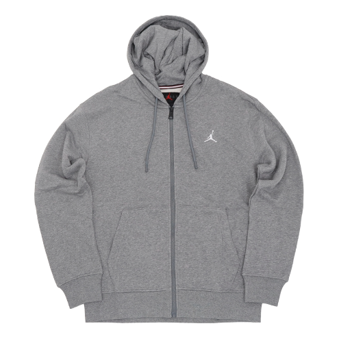 Mikina Jordan Fleece Full Zip Hoodie Šedá | FJ7772-091
