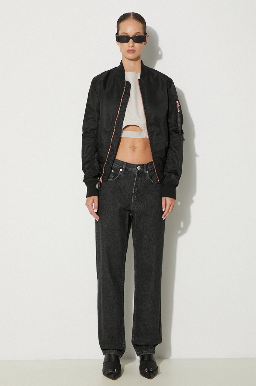 Bomber bunda Alpha Industries LW Bomber Jacket Čierna | 156001.209, 1