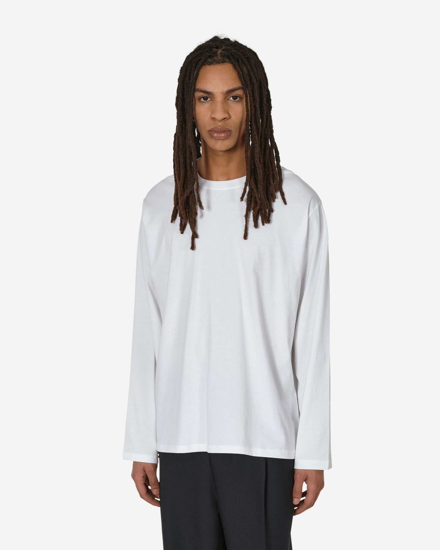 Tričko Stockholm (Surfboard) Club Arch Logo Longsleeve T-Shirt White Biela | U1000041 1, 0