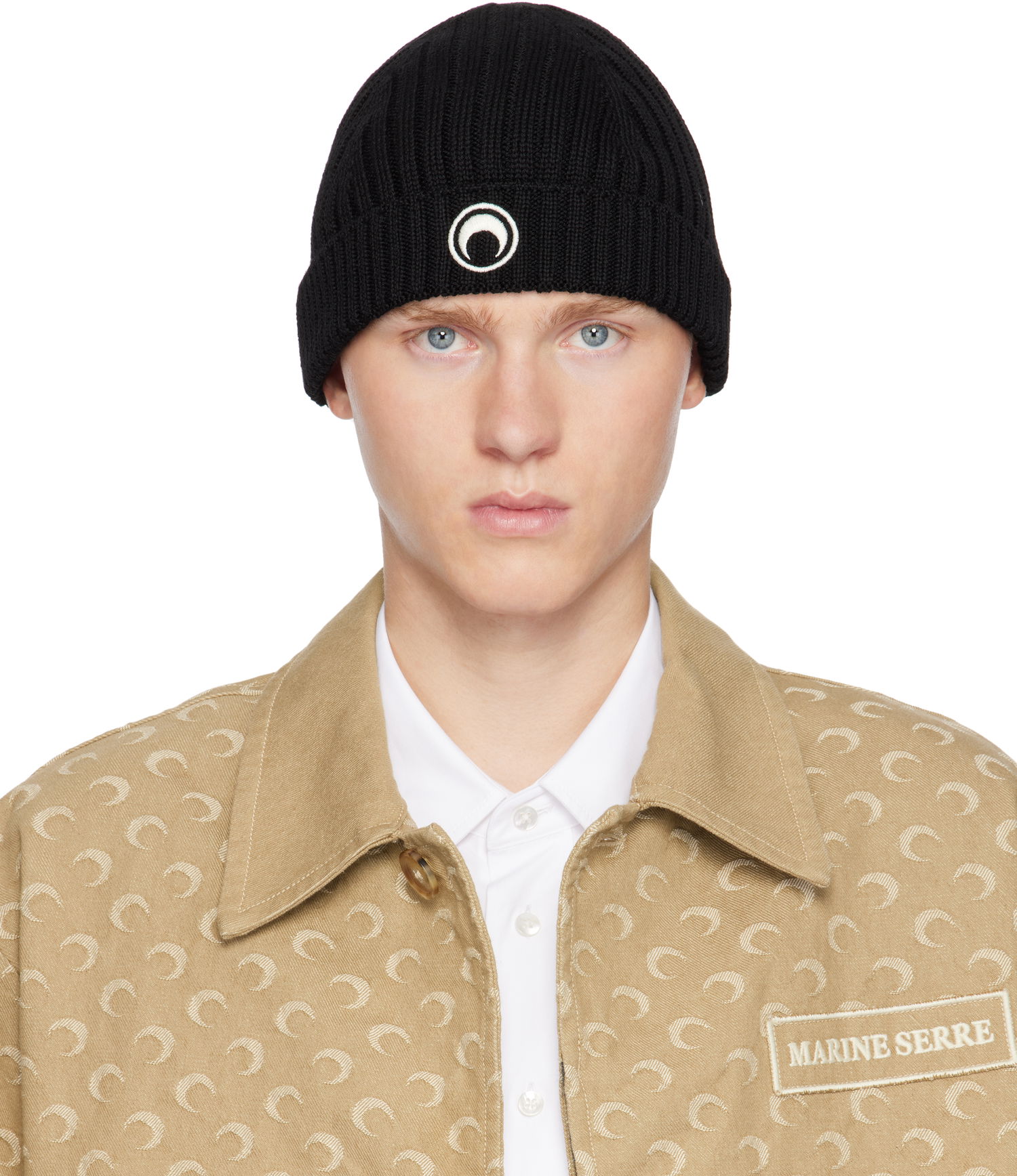 Kulicha Marine Serre Logo Knit Beanie Čierna | UHG012A CKNI0527, 0