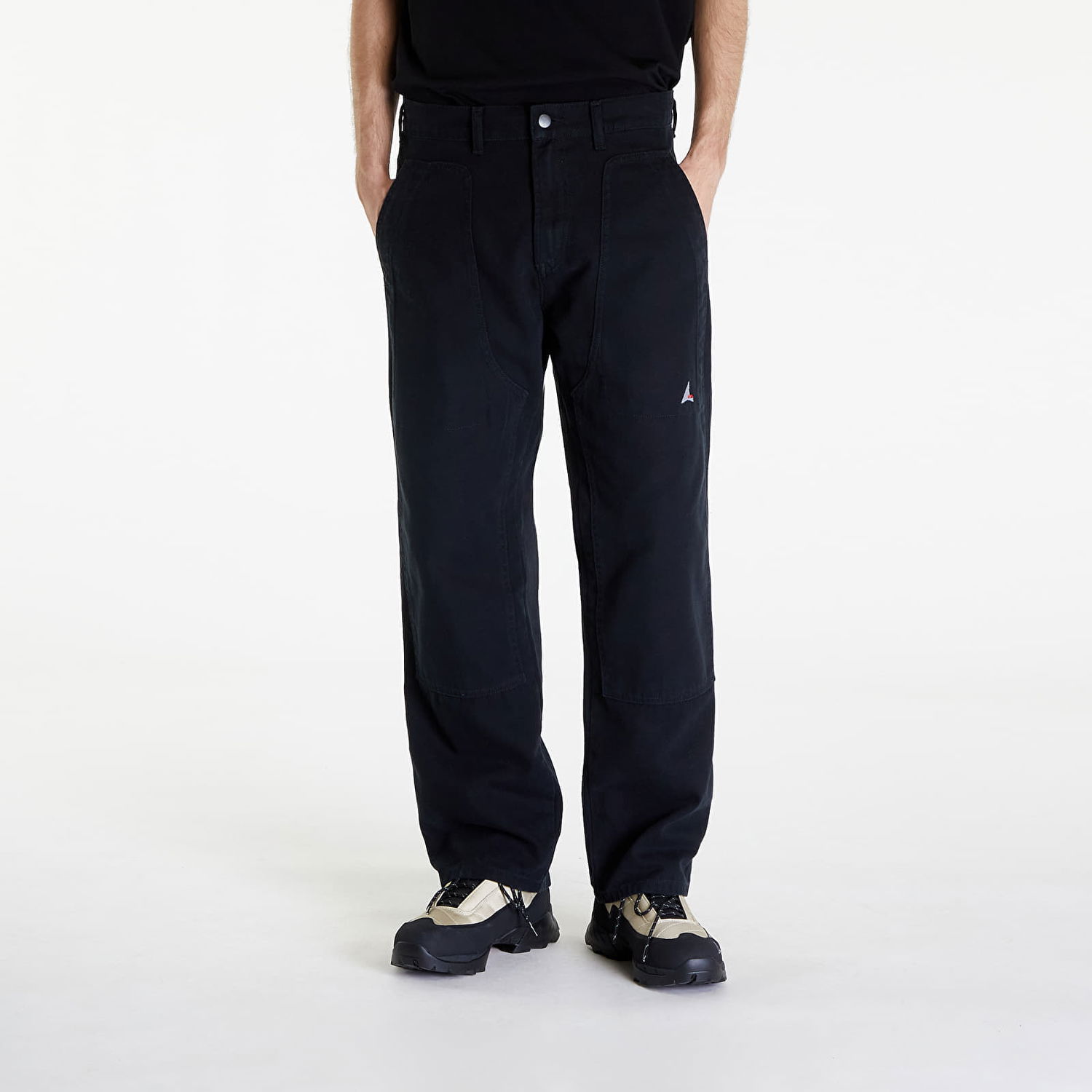 Nohavice ROA Canvas Trouser Black Čierna | RBMW070FA52 BLK0001, 0
