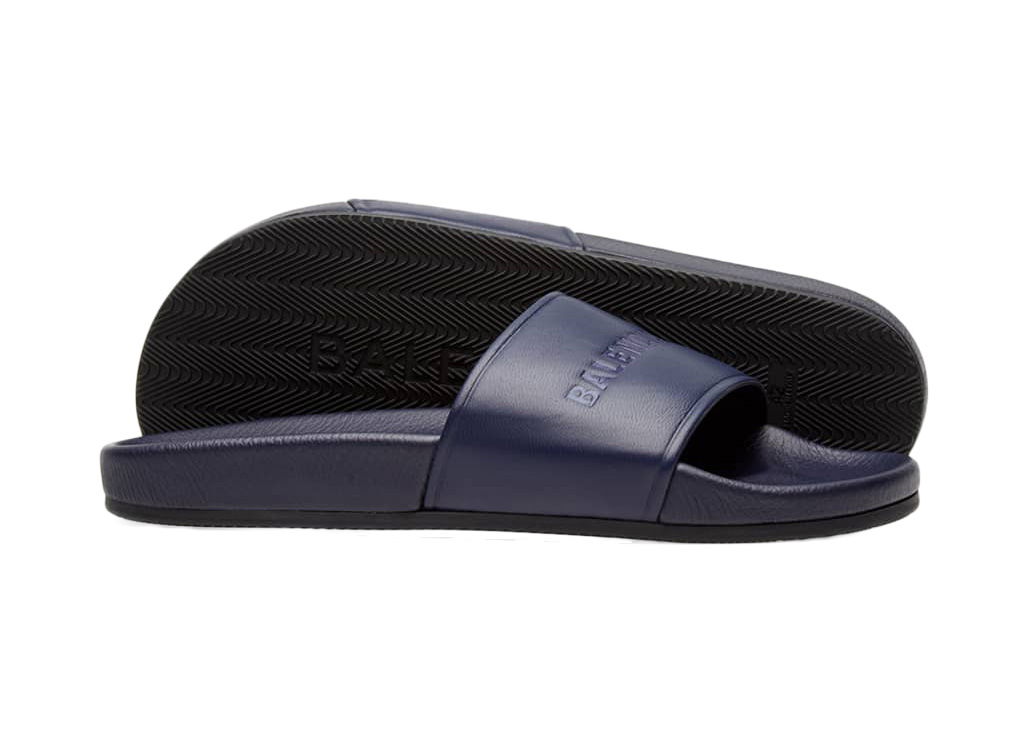 Tenisky a topánky Balenciaga Pool Slides Blue Navy | 506347WAL004166, 0