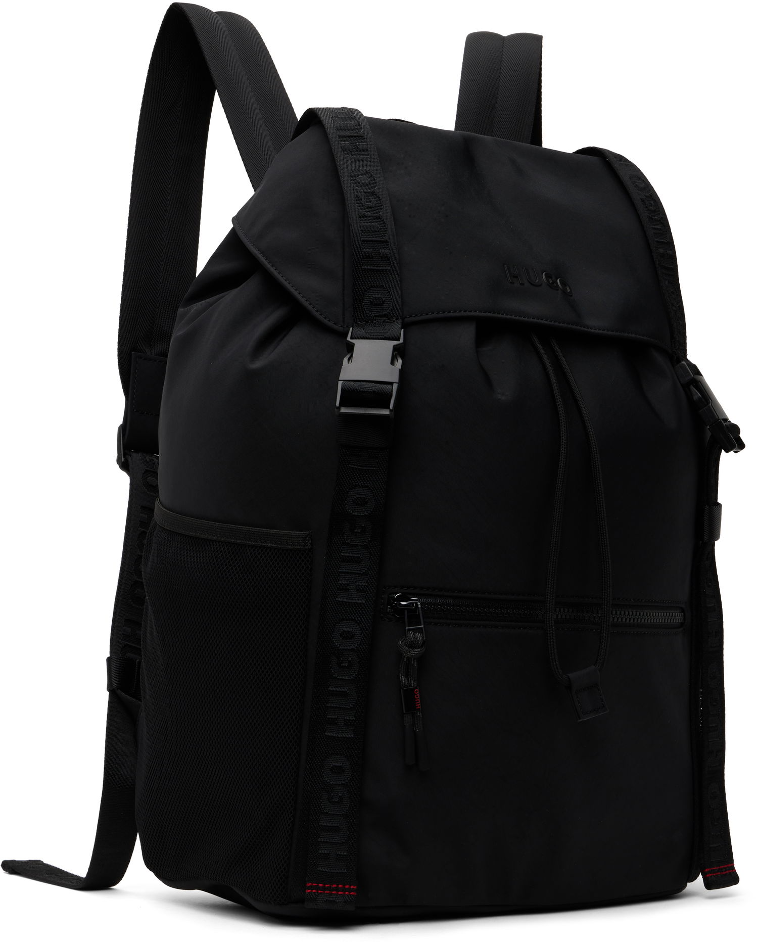 Batoh BOSS Hugo Bonded-Logo Backpack Čierna | 50547294, 1