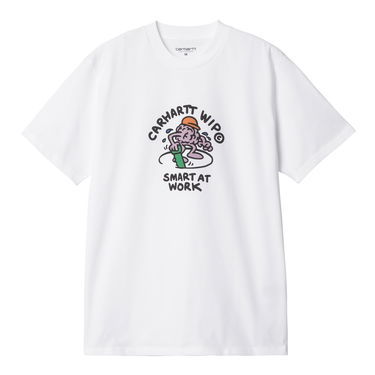 Tričko Carhartt WIP Short Sleeve Smart Work Graphic T-Shirt Biela | I033963_9, 3