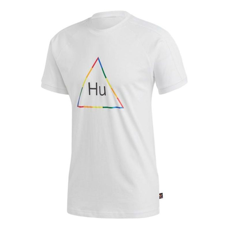 Tričko adidas Originals Pharrell Infinite Species Triangle Graphic T-Shirt Biela | FR9073, 0