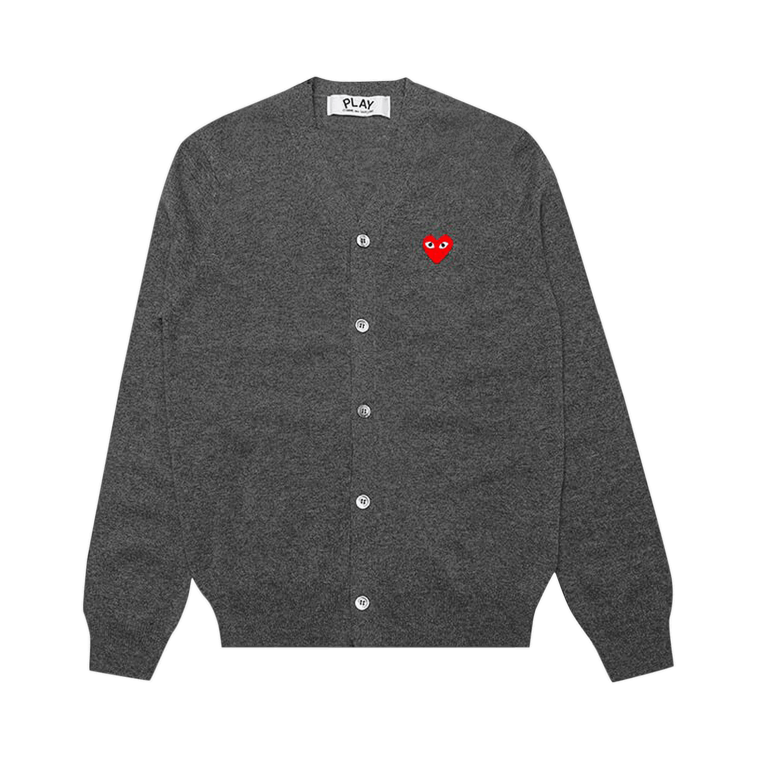 Sveter Comme des Garçons PLAY Knit Cardigan Šedá | AZ N008 051 3, 0