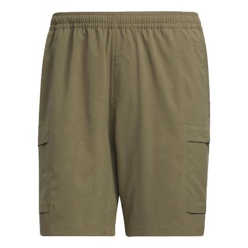Cargo nohavice adidas Originals City Escape Loose-Fit Ripstop Shorts Zelené | IA9418