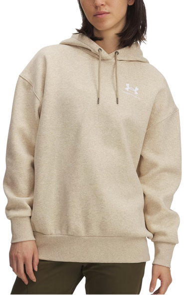 Mikina Under Armour Under Armour UA Icon Fleece OS Hoodie Béžová | 1379495-305, 0