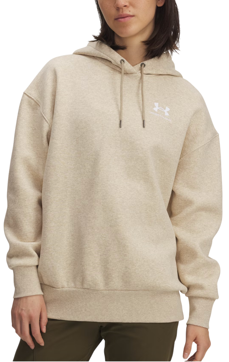 Mikina Under Armour Under Armour UA Icon Fleece OS Hoodie Béžová | 1379495-305