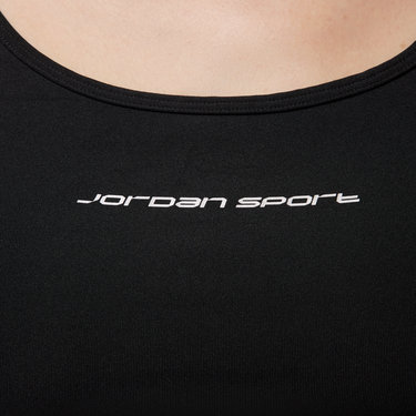 Crop Top Jordan Jordan Sport Knit Crop Top Čierna | HJ0070-010, 4