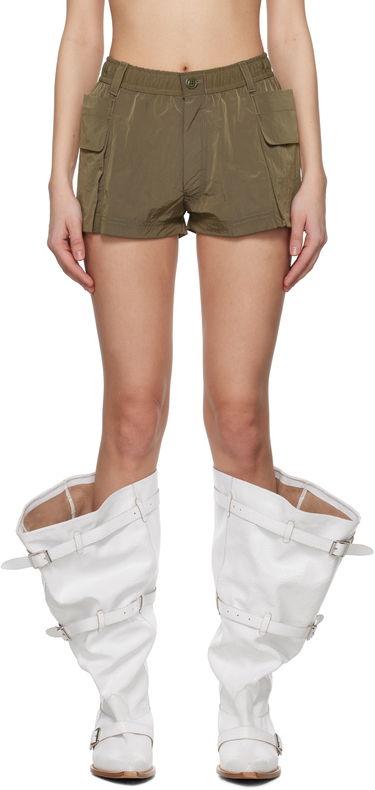 Šortky R13 R13 2-Way Pocket Shorts Zelené | R13WR395-R530B, 0