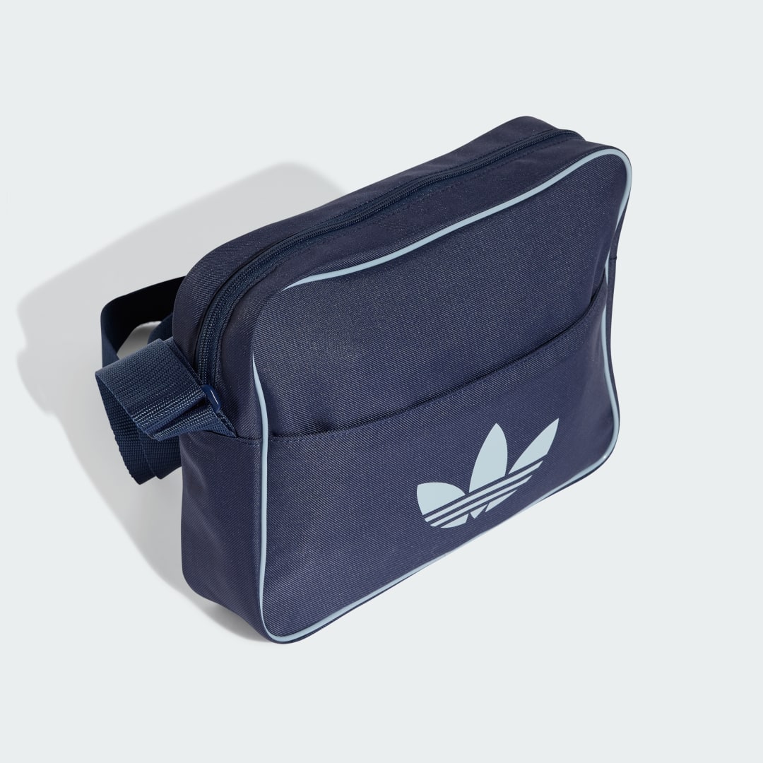 Taška cez rameno adidas Performance Adicolor Classic Airline Crossbody Bag Modrá | JD5540, 1