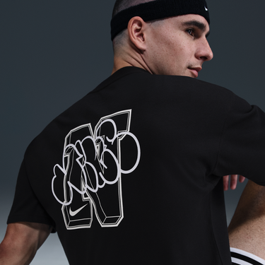 Tričko Nike Max90 Basketball T-Shirt Čierna | HJ3406-010, 3