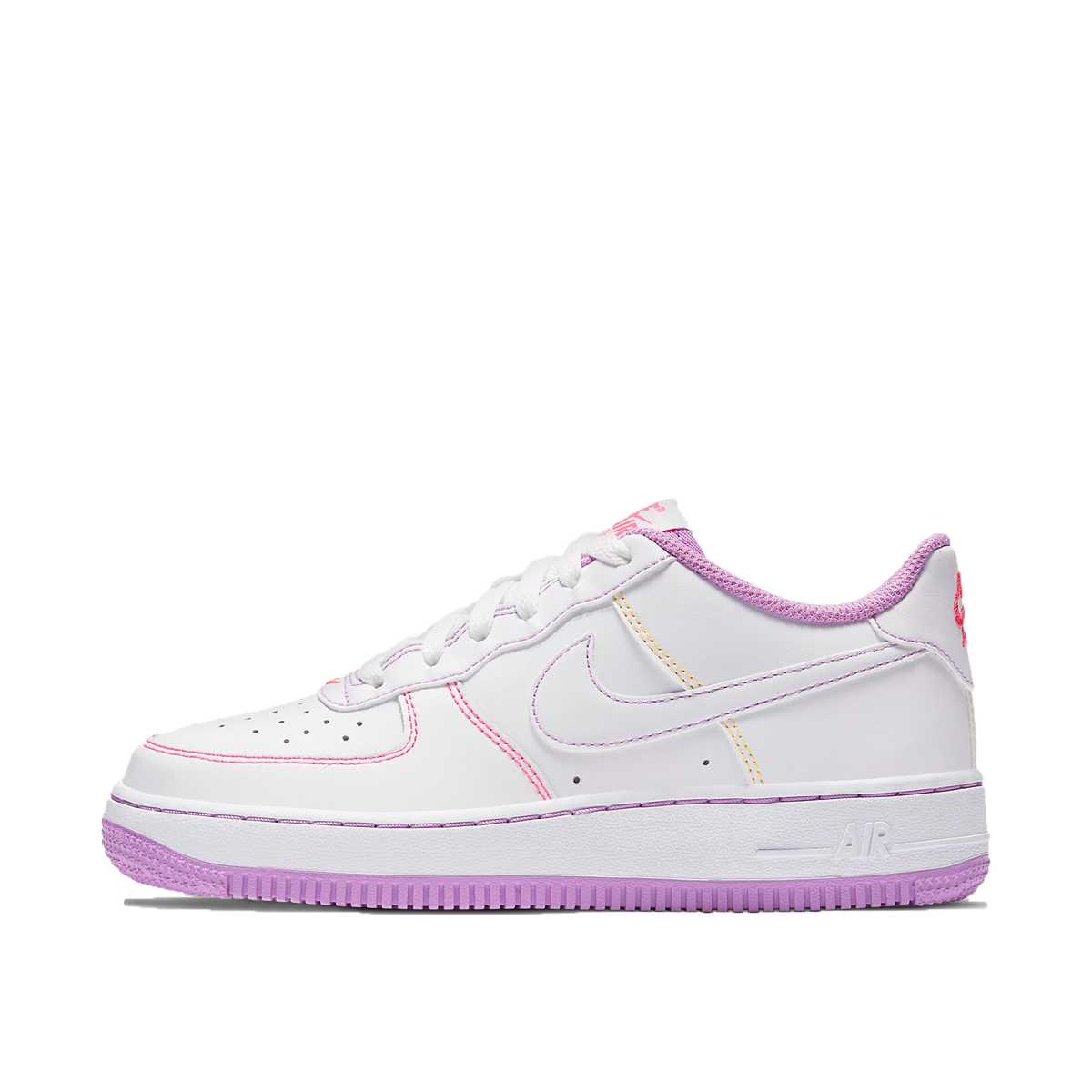 Air Force 1 '07 Low GS "Contrast Stitch - Fuchsia Glow" W