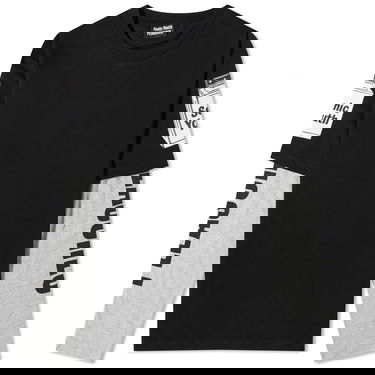 Tričko Pleasures Becuz Layered Top Čierna | P23SY008-BLK, 0