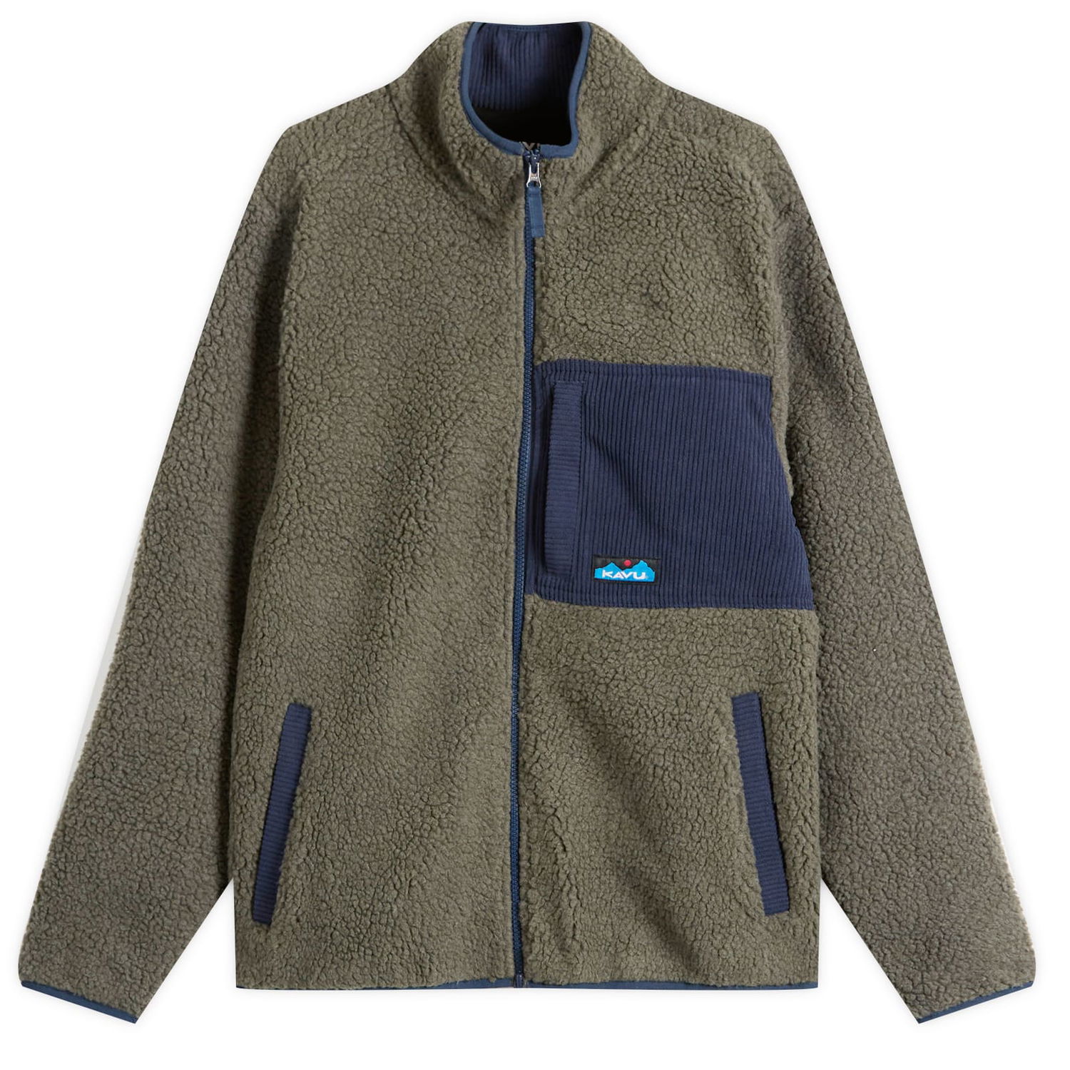Bunda KAVU Wayside Fleece Jacket Zelené | 5209-1361, 1
