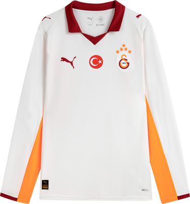 Dres Puma Galatasaray SK Away Replica Long Sleeve Jersey 2025/26 Biela | 788431-02, 0