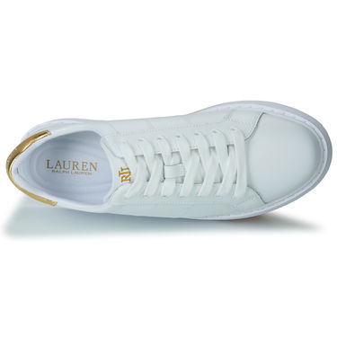 Tenisky a topánky Polo by Ralph Lauren ANGELINE 4-SNEAKERS-LOW TOP LACE Biela | 802875886002, 4