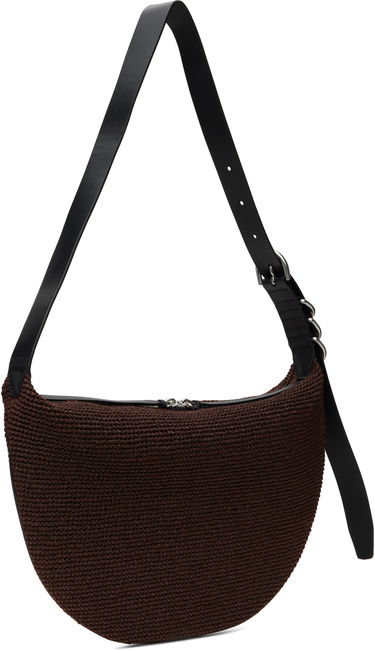 Taška cez rameno rag & bone Rag & Bone Mercer Medium Straw Bag Hnedá | ST100902, 2