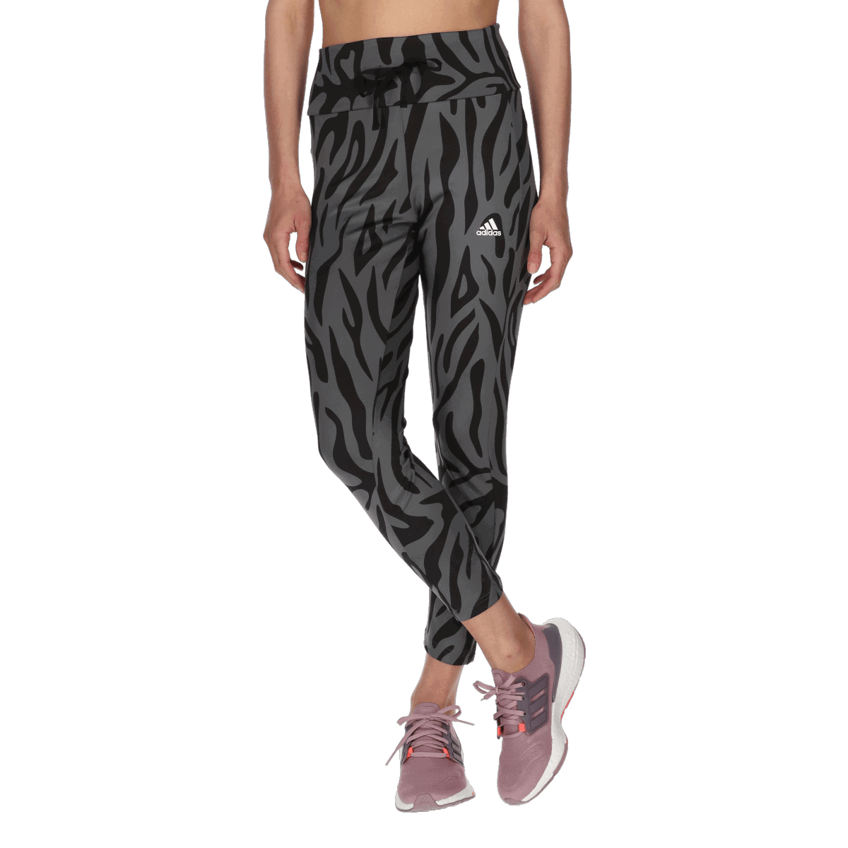 Legíny adidas Originals Animal Print 7/8 Leggings Šedá | HF4749, 0