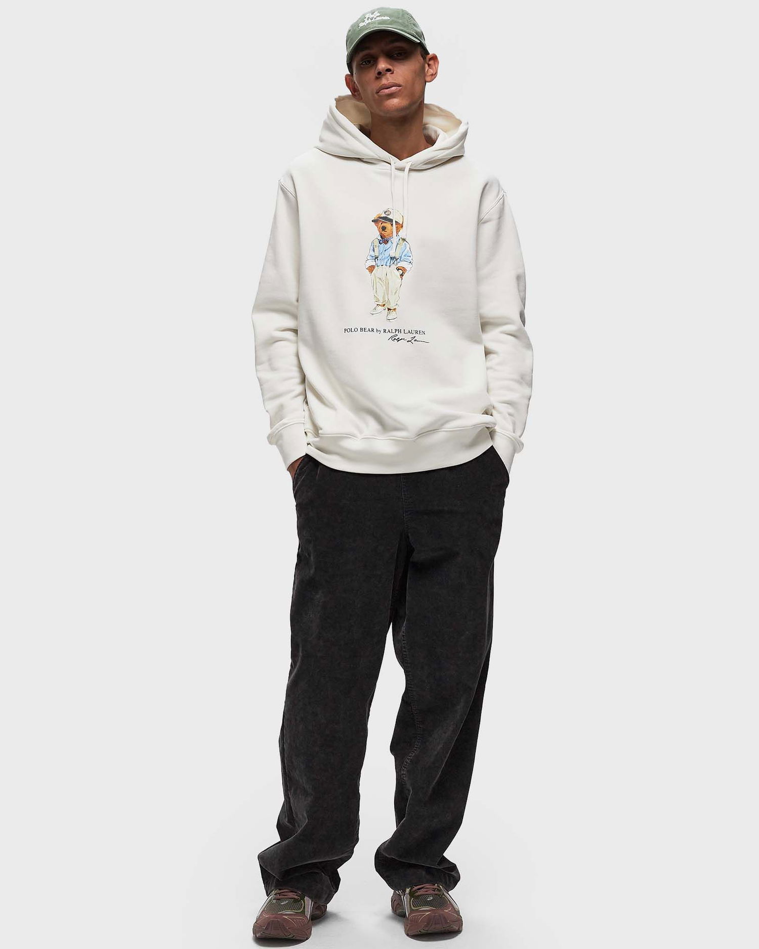 Mikina Polo by Ralph Lauren LONG SLEEVE SWEATSHIRT Biela | 710853309035, 1