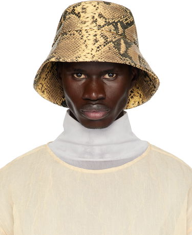 Klobúk Dries Van Noten Dries Van Noten Leather Bucket Hat Žltá | 251-029501-1545, 0